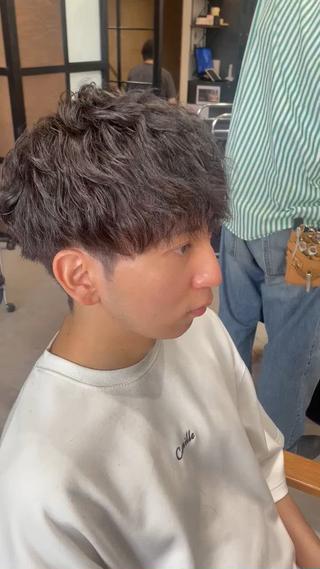 メンズ 韓国カット/透明感 Re.Labo岡本のヘアスタイル