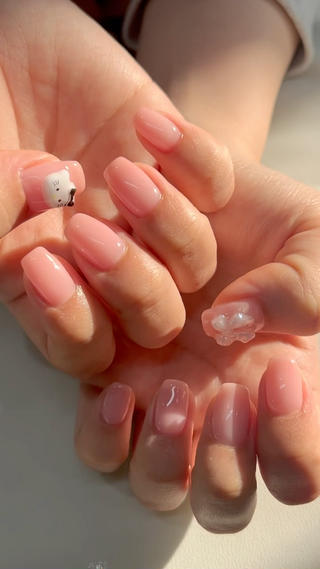 ネイル シェリーラメール akiraのネイルデザイン