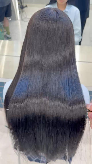 ロング ✨縮毛矯正✨レイヤー ホウダカズヒロのヘアスタイル