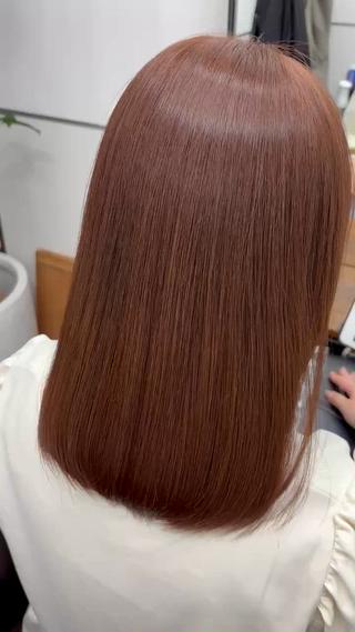 セミロング カラー ヘアアレンジ 美艶カラー 髪質改善 似合わせカット 銀座のヘアスタイル