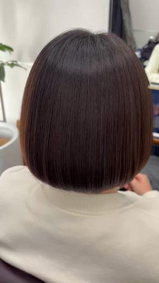 ショート カラー ヘアアレンジ 美艶カラー 髪質改善 似合わせカット 銀座のヘアスタイル
