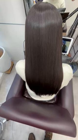 ロング 美艶カラー 髪質改善 似合わせカット 銀座のヘアスタイル