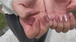 #マグネットネイル 