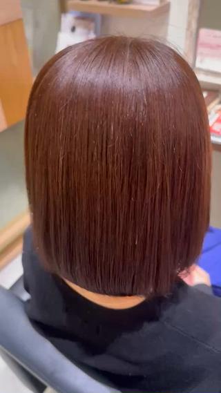 カラー 𝐦𝐚𝐨🐈‍⬛ 🎀髪質改善/艶髪のヘアスタイル