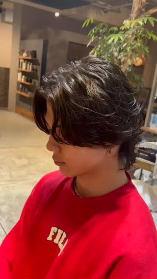 パーマ メンズ メンズパーマ/大庭 亨仁　表参道のヘアスタイル