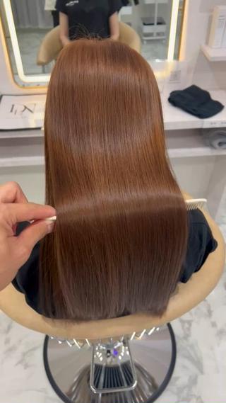 髪質改善ストレート