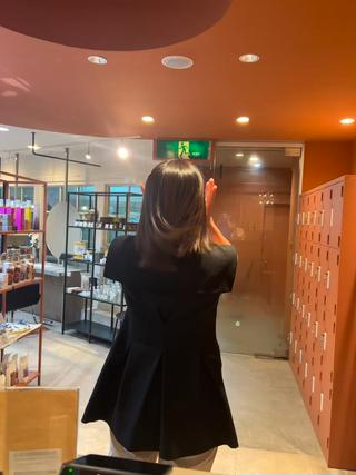 髪質改善ストレート 