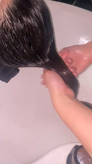 高級トリートメント《インメトリー》で髪がトゥルントゥルンに