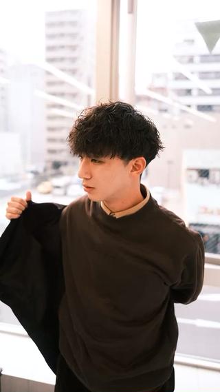 ショート BELO  MAN  NAGOYA所属・横井皓希 大須/メンズ/パーマのヘアスタイル