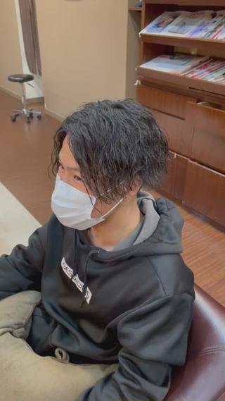 パーマ メンズ Hair Design Lima所属・魅力引き出しUP😉 ✂︎吉田尚矢✂︎のヘアスタイル