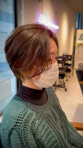 ショート 関内/メンズ/ パーマ/Hosakaのヘアスタイル