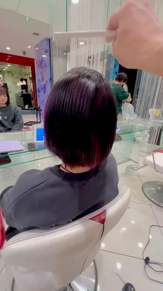 ミディアム カラー ⭐️髪質改善⭐️ フジヒサゴウタのヘアスタイル
