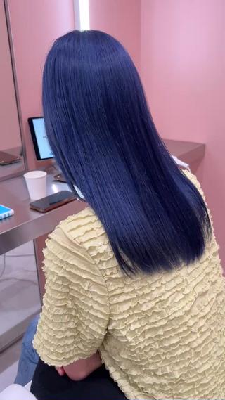 グレーに色落ちするブルーカラー 