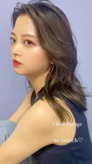 カラー RISAKO レイヤーカット🎀のヘアスタイル