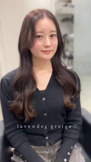 ロング AO所属・RISAKO 艶髪モテヘア🎀府中のヘアスタイル