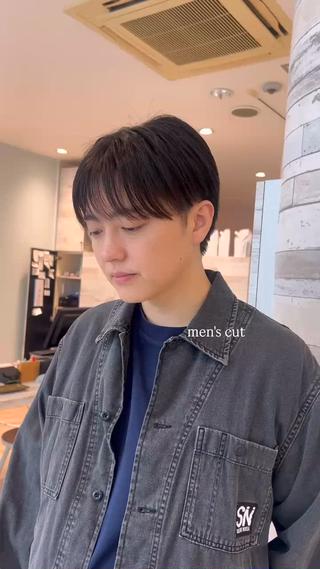 シースルーマッシュ
前髪の透け感がオシャレでかっこいいです 