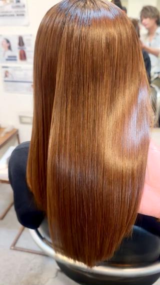 セミロング 松本 剛成のヘアスタイル