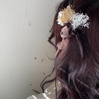 ヘアセットは電話にてお問い合わせください
ハーフアップやハーフツインは4950円です