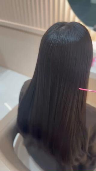 安藤 千聖のヘアスタイル