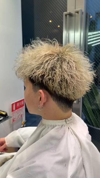 ショート カラー メンズ ☀️fifth天神 英令🌙のヘアスタイル