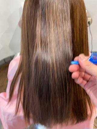 ロング 加藤 泰地のヘアスタイル