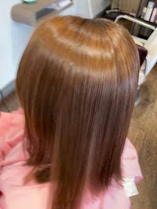 セミロング 加藤 泰地のヘアスタイル