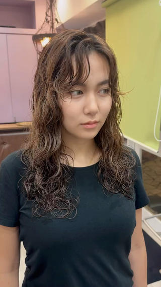 ロング ウルフ/レイヤー /髪質改善 ナユタのヘアスタイル