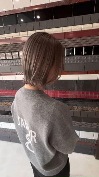 ショート カラー Lyuca所属・ショート×ブリーチ Lyuca/yujiのヘアスタイル