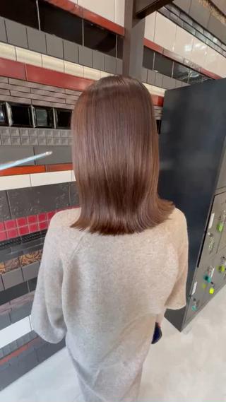 ミディアム カラー Lyuca所属・ショート×ブリーチ Lyuca/yujiのヘアスタイル