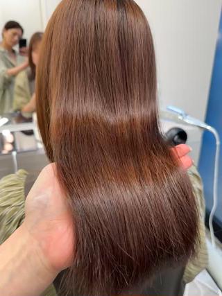 ロング カラー makoto⌇レイヤ ー⌇艶カラー🍒のヘアスタイル