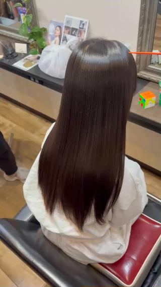 ロング きむえり/髪質改善 /20代〜40代多数のヘアスタイル