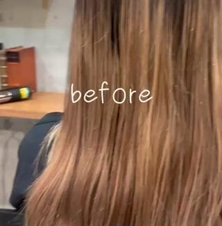 カラー 田中 涼太のヘアスタイル