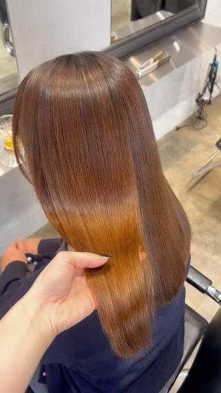 ロング もてぎさやか👩🏻 🪄巻ける縮毛矯正のヘアスタイル