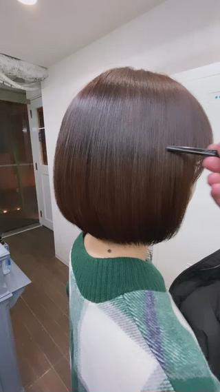 ショート カラー WEG所属・韓国レイヤー/艶髪 WATSUKIのヘアスタイル