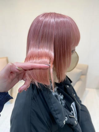 ミディアム カラー マンツーマン施術🦋 ayajuのヘアスタイル