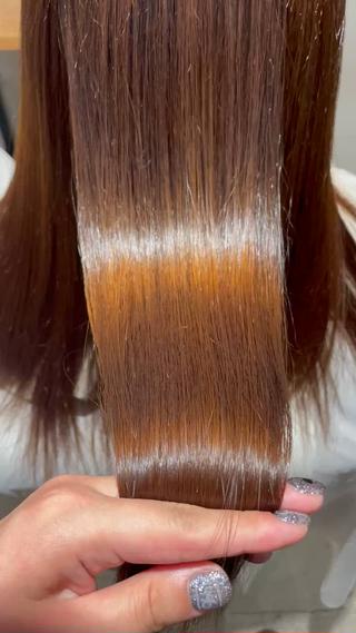 艶感も出して気になる癖を伸ばしませんか？？
#ストレートパーマ#艶感#日常生活が楽になる#癖毛 