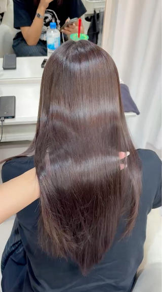 ロング 大橋 美咲のヘアスタイル