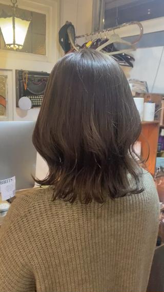 寒色ミルクティー 