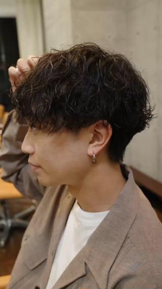 波巻きパーマ
波巻きスパイラルパーマ
メンズパーマ
メンズカット 