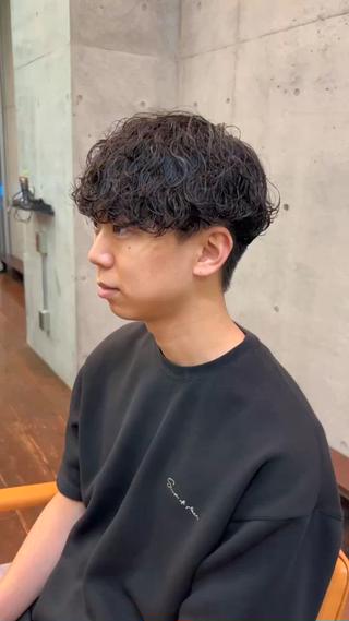 波巻きパーマ
波巻きスパイラルパーマ
メンズパーマ
メンズカット 
