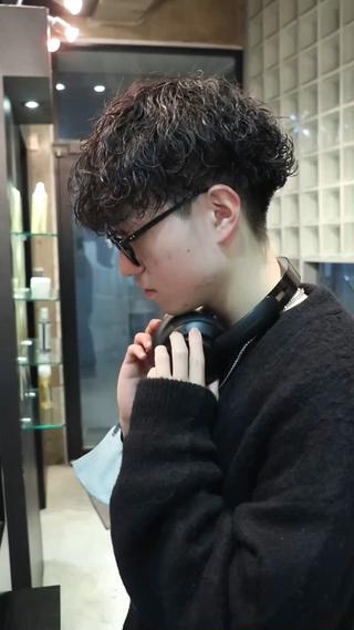 波巻きパーマ
波巻きスパイラルパーマ
メンズパーマ 