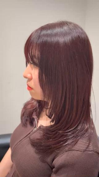 セミロング share天王寺 yuhaのヘアスタイル