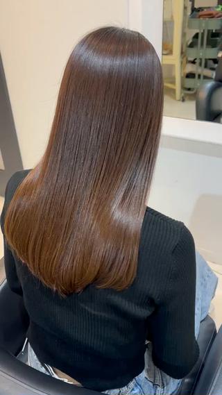 after
自然なツヤサラ髪に◝✩ 