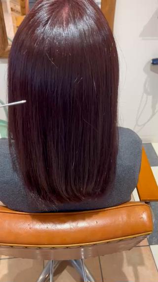 セミロング hair_mellow所属・伊藤 杏乃のヘアスタイル