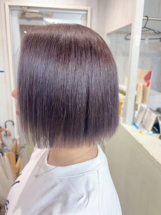 ショート カラー 桑原 由理のヘアスタイル