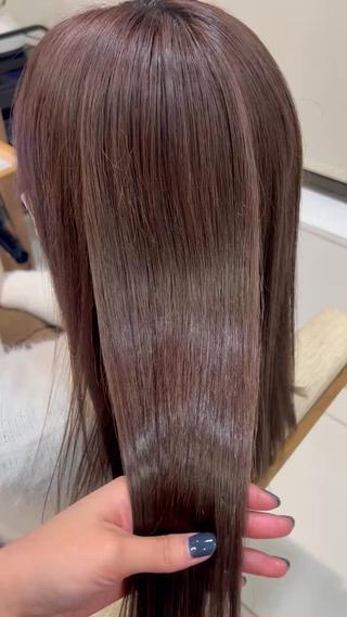 ロング カラー こばりん🌟/ボブ /イヤリングカラーのヘアスタイル