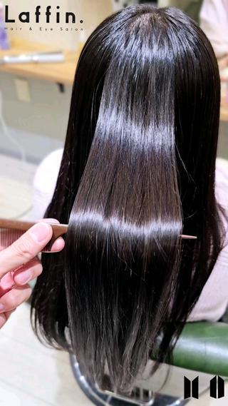 ロング Laffin. HIROのヘアスタイル