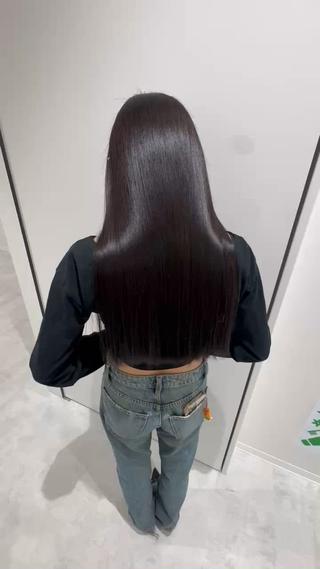ロング 🫧髪質改善/縮毛 矯正/RIKOのヘアスタイル