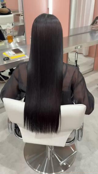 ロング 🫧髪質改善/縮毛 矯正/RIKOのヘアスタイル