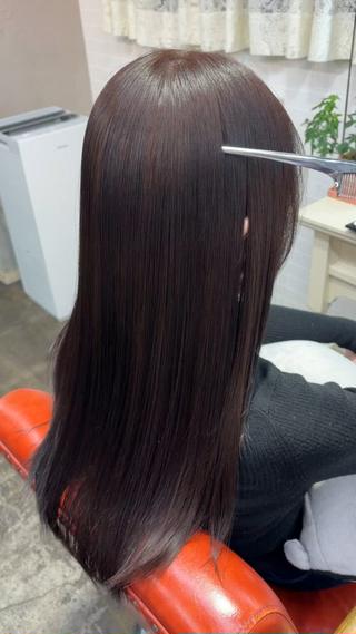 ロング カラー Chic シックのヘアスタイル